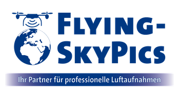Logo Flying Skypics für professionelle Luftaufnahmen
